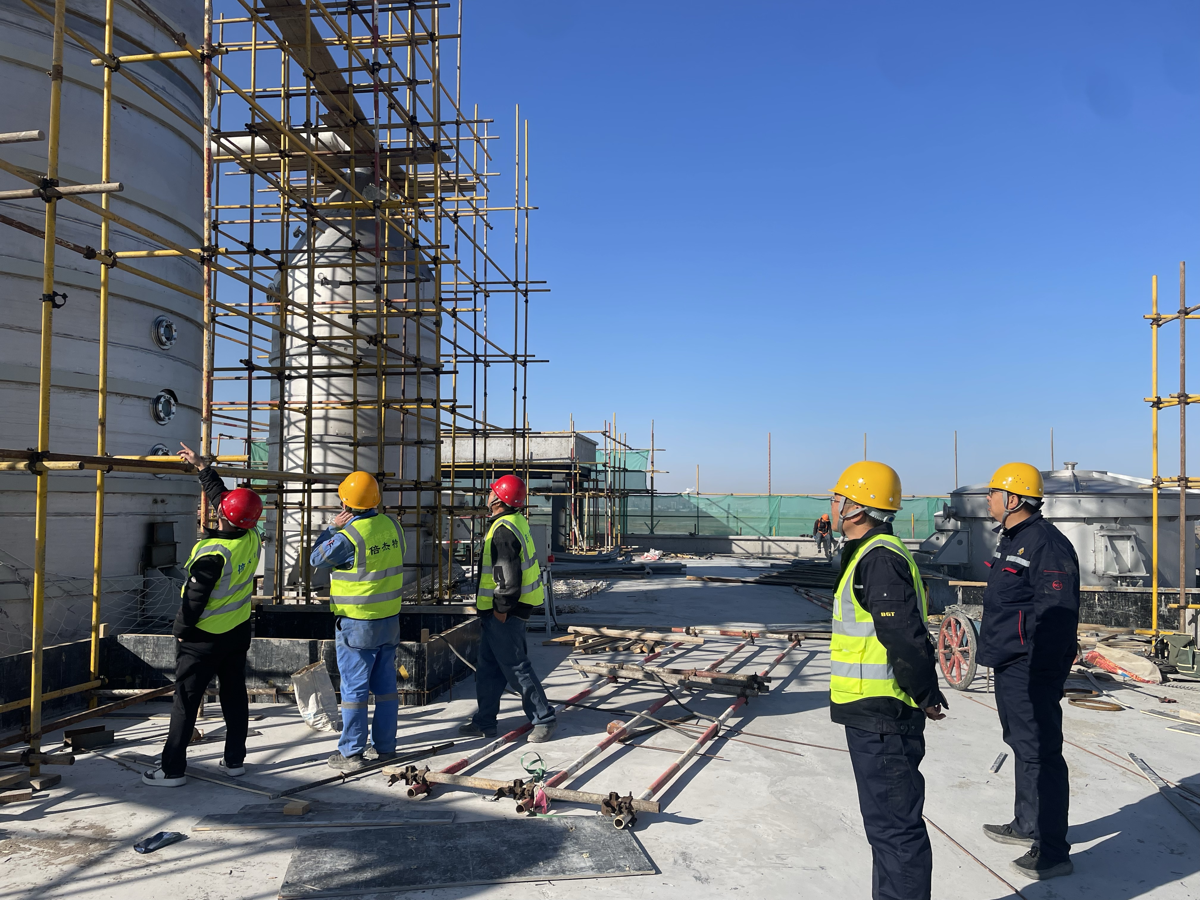 Stake甘泉堡项目：双节鏖战砺初心，全力冲刺“10·20”通水节点